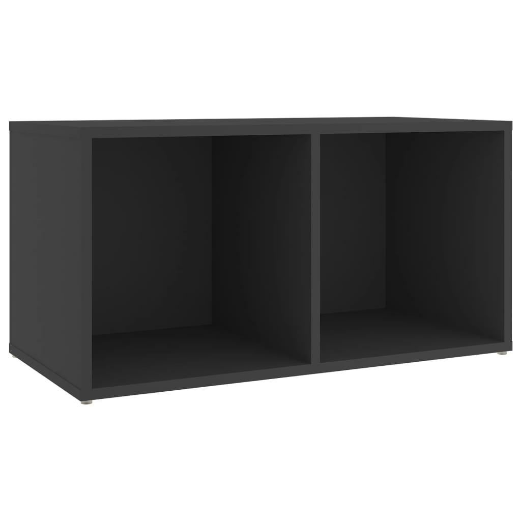 vidaXL TV stolky 2 ks šedé 72 x 35 x 36,5 cm dřevotříska
