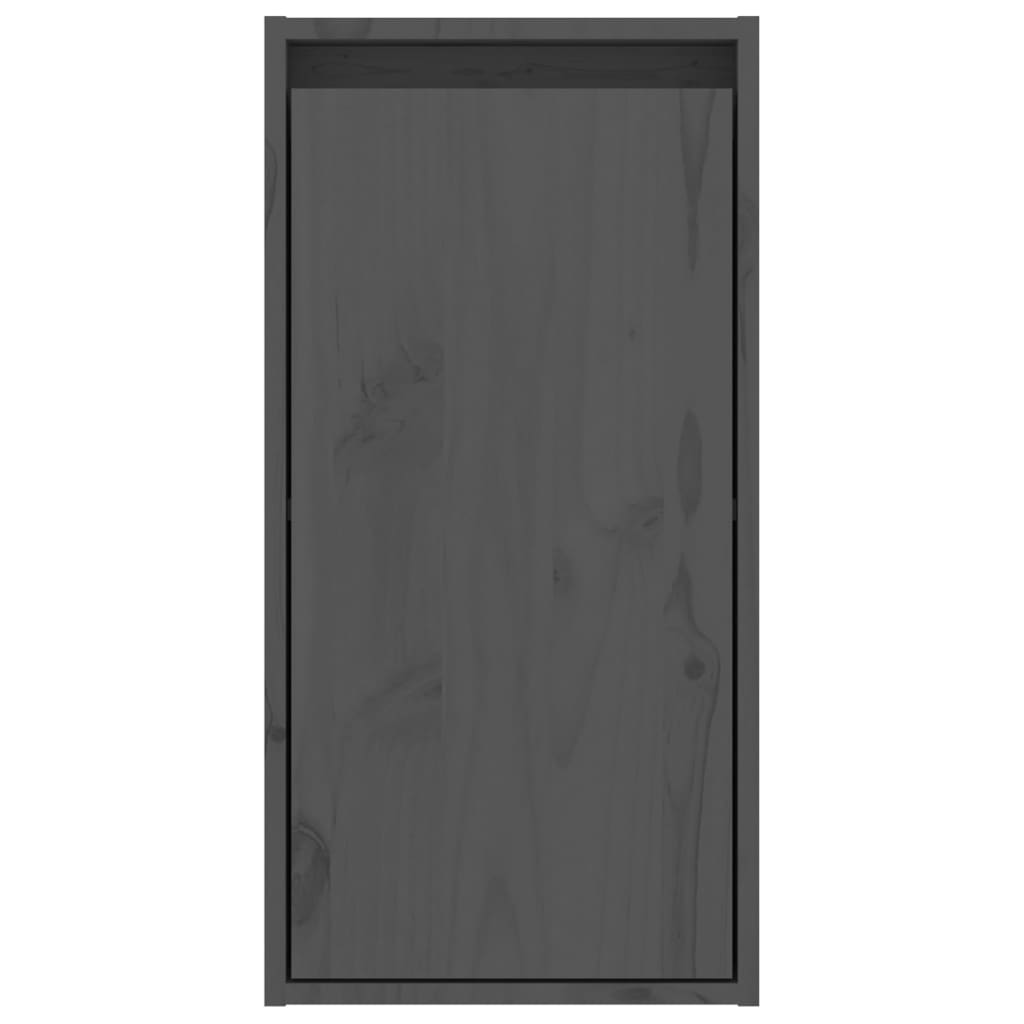 vidaXL TV skříňky 6 ks šedé masivní borové dřevo