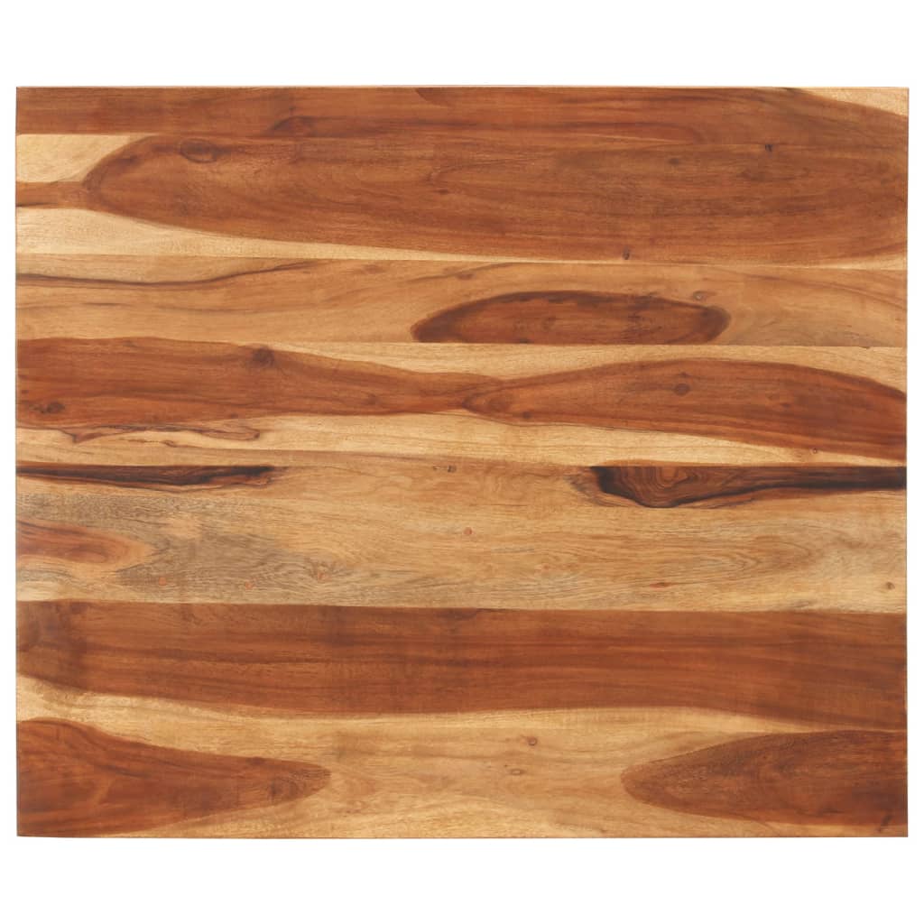 vidaXL Stolní deska masivní akáciové dřevo 25–27 mm 70 x 80 cm