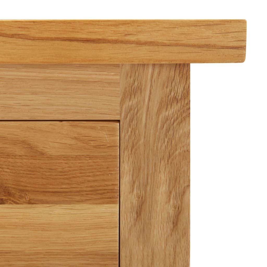 vidaXL Šatní skříň 76 x 52 x 105 cm masivní dubové dřevo