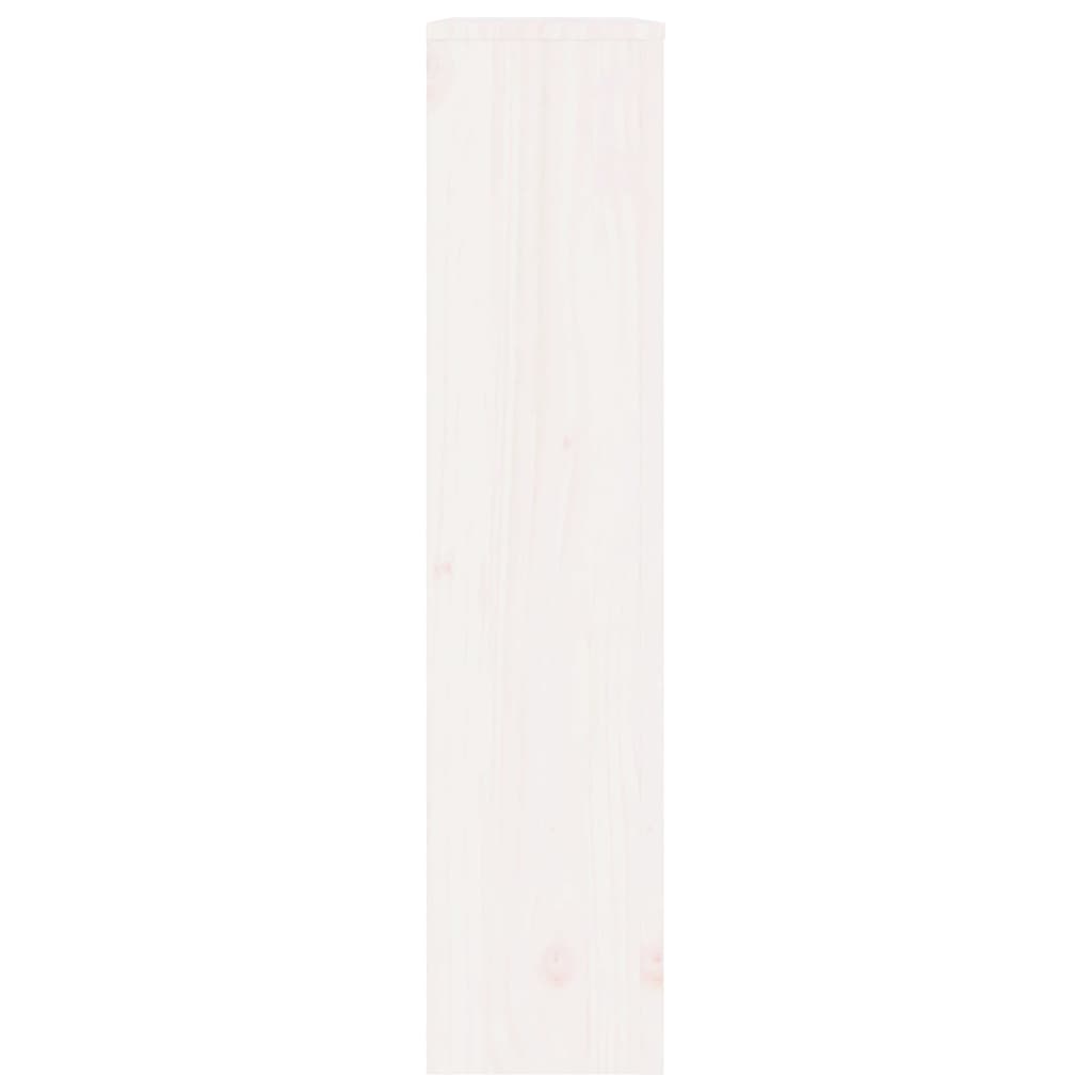 vidaXL Kryt na radiátor Bílý 79,5 x 19 x 84 cm masivní borové dřevo