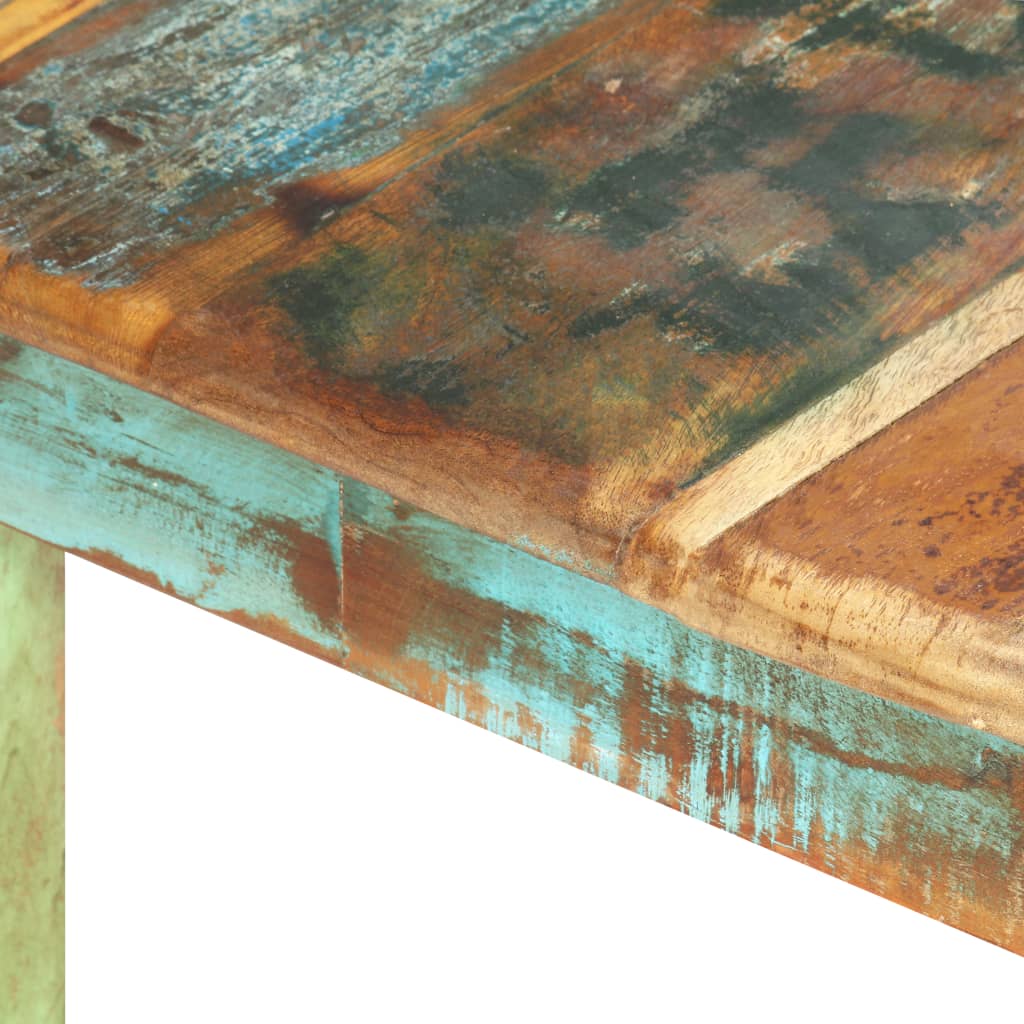 vidaXL Jídelní stůl masivní recyklované dřevo 140 x 70 x 76 cm