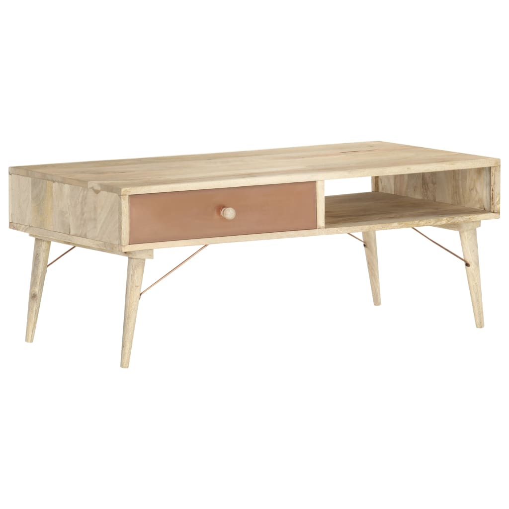 vidaXL Konferenční stolek 118 x 57 x 45 masivní mangovníkové dřevo