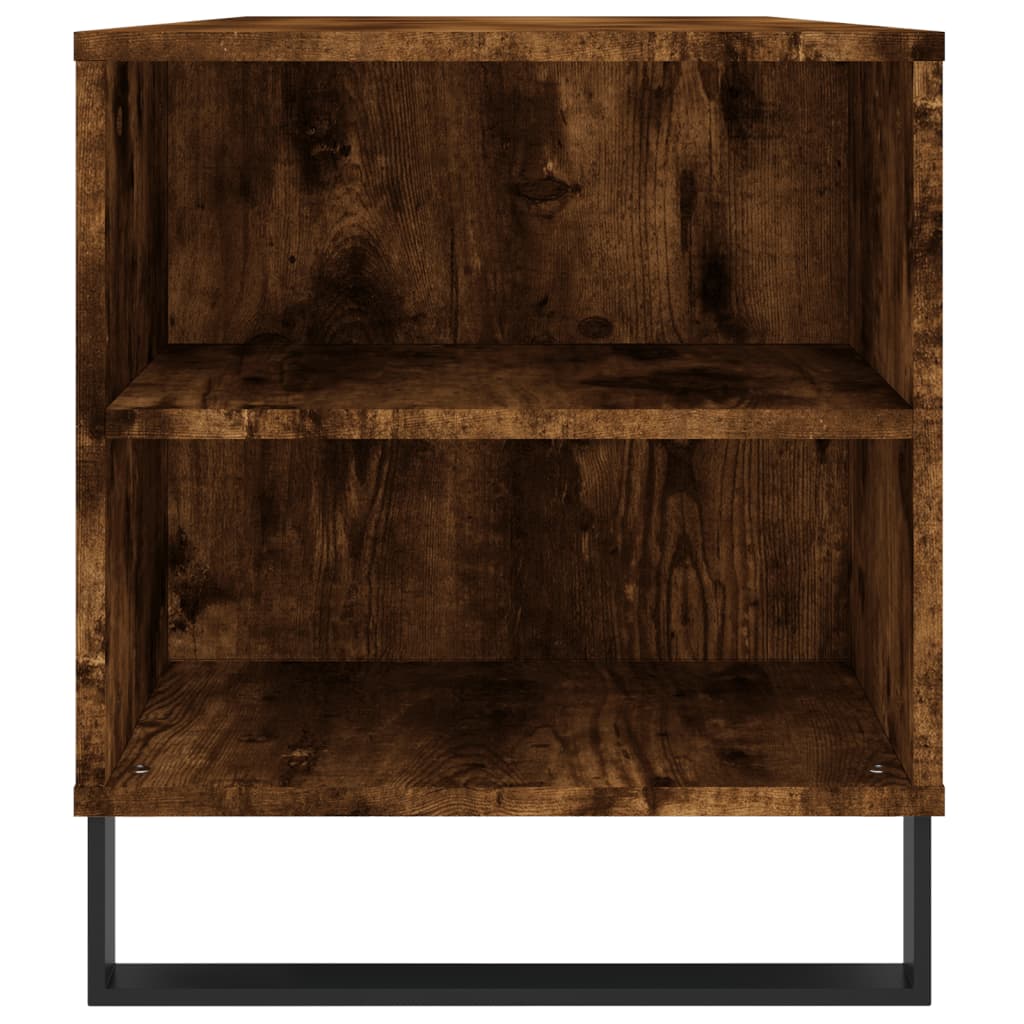 vidaXL Konferenční stolek kouřový dub 102x44,5x50 cm kompozitní dřevo