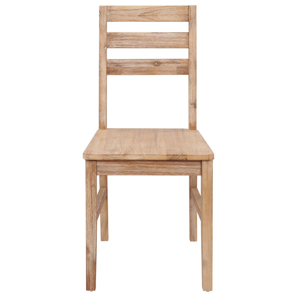 vidaXL Jídelní židle 6 ks masivní akáciové dřevo