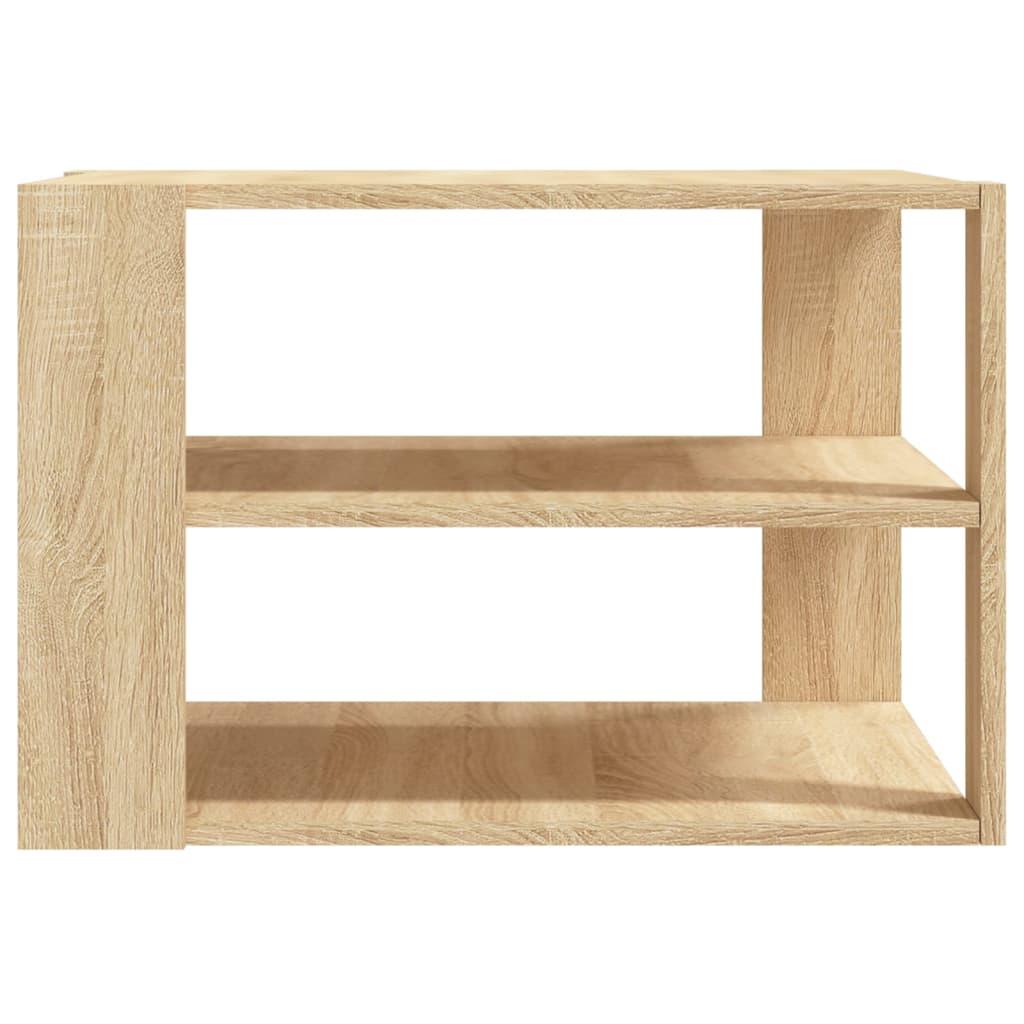 vidaXL Konferenční stolek dub sonoma 59,5x59,5x40 cm kompozitní dřevo