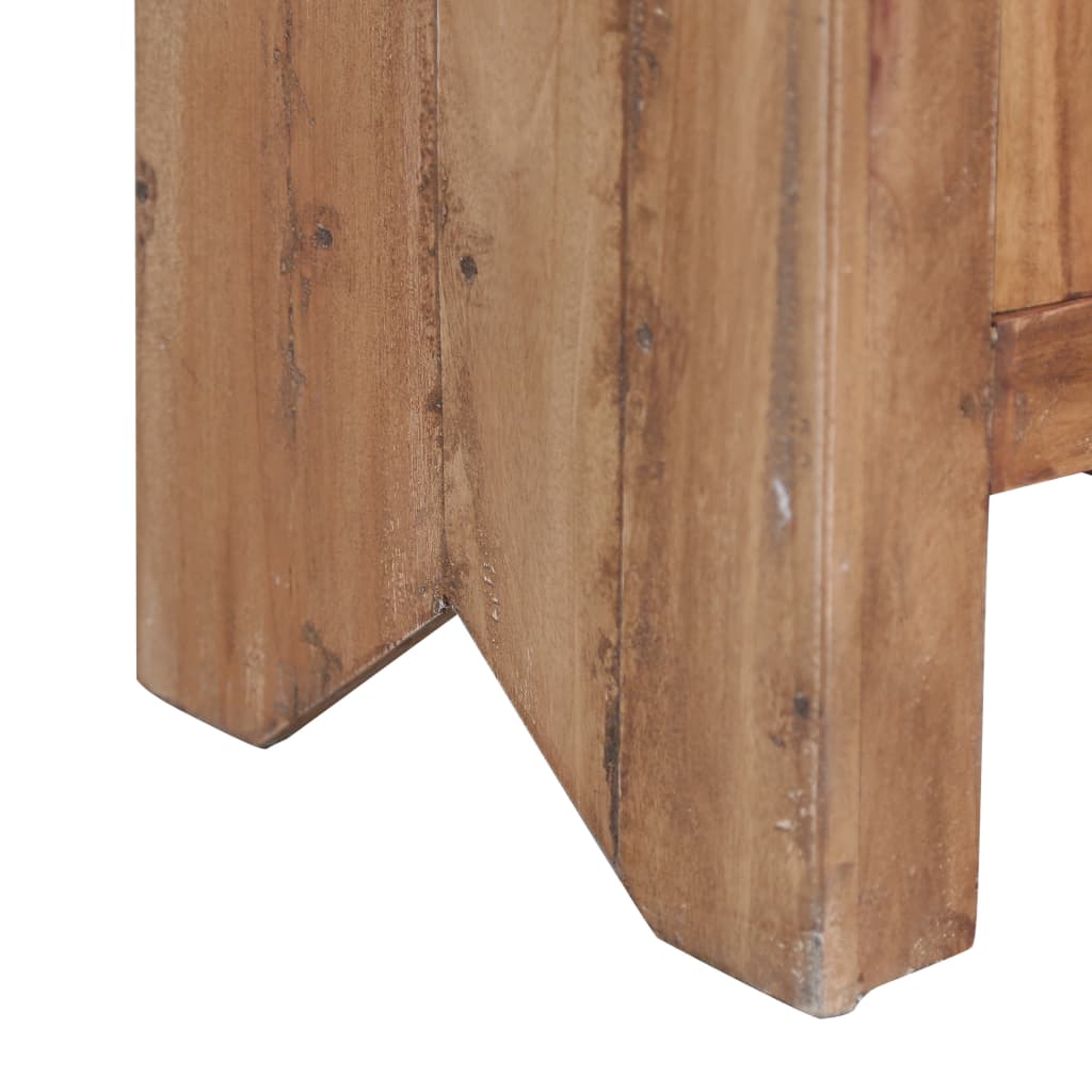 vidaXL Noční stolek 43 x 31 x 80 cm masivní mahagonové dřevo