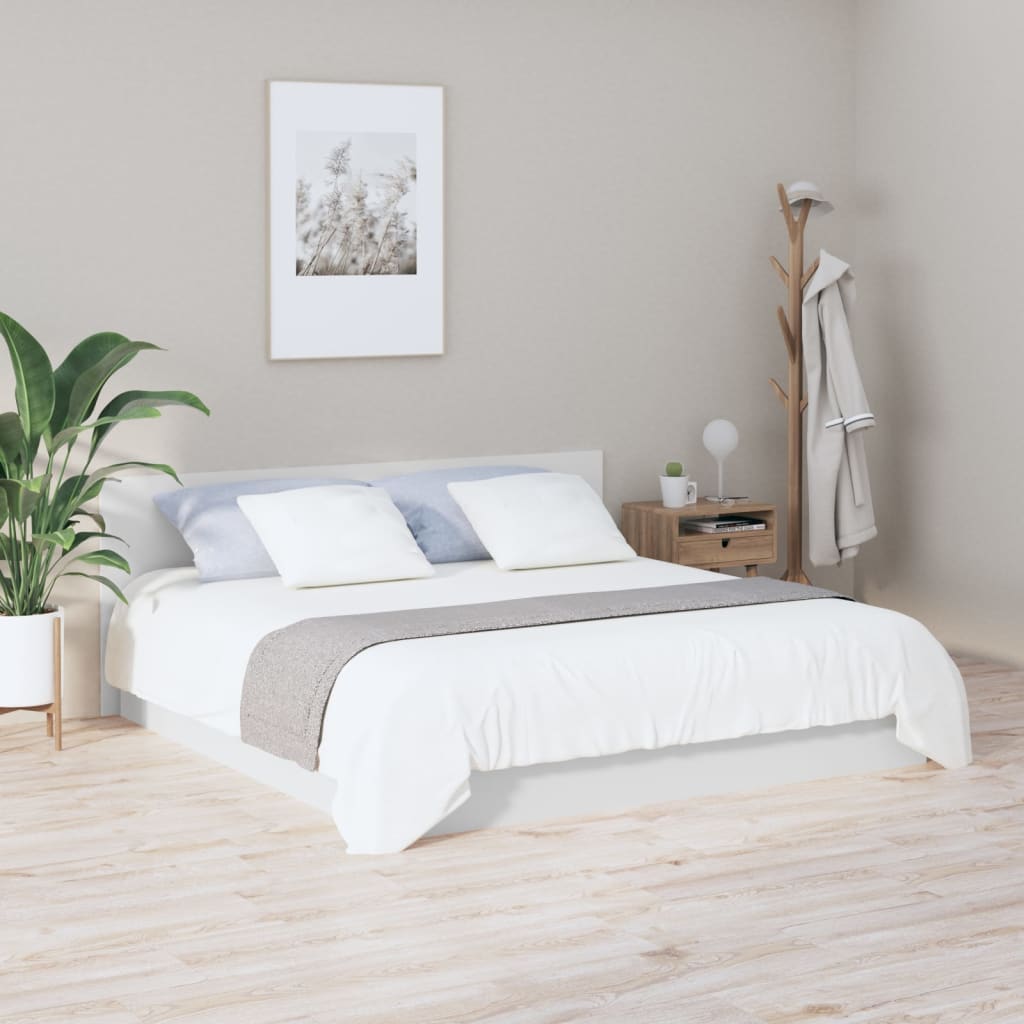 vidaXL Čelo postele bílé 200 x 1,5 x 80 cm kompozitní dřevo