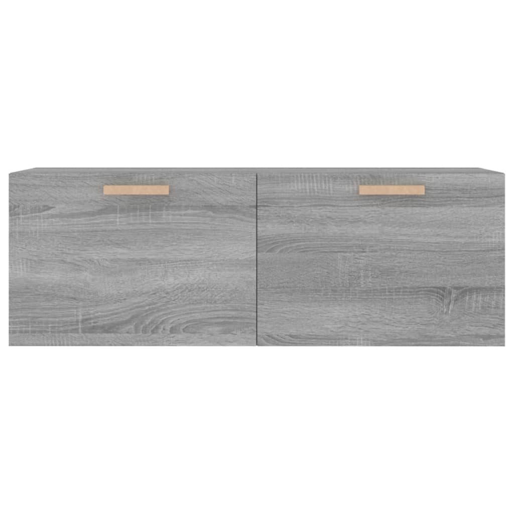 vidaXL Nástěnná skříňka šedá sonoma 100x36,5x35 cm kompozitní dřevo