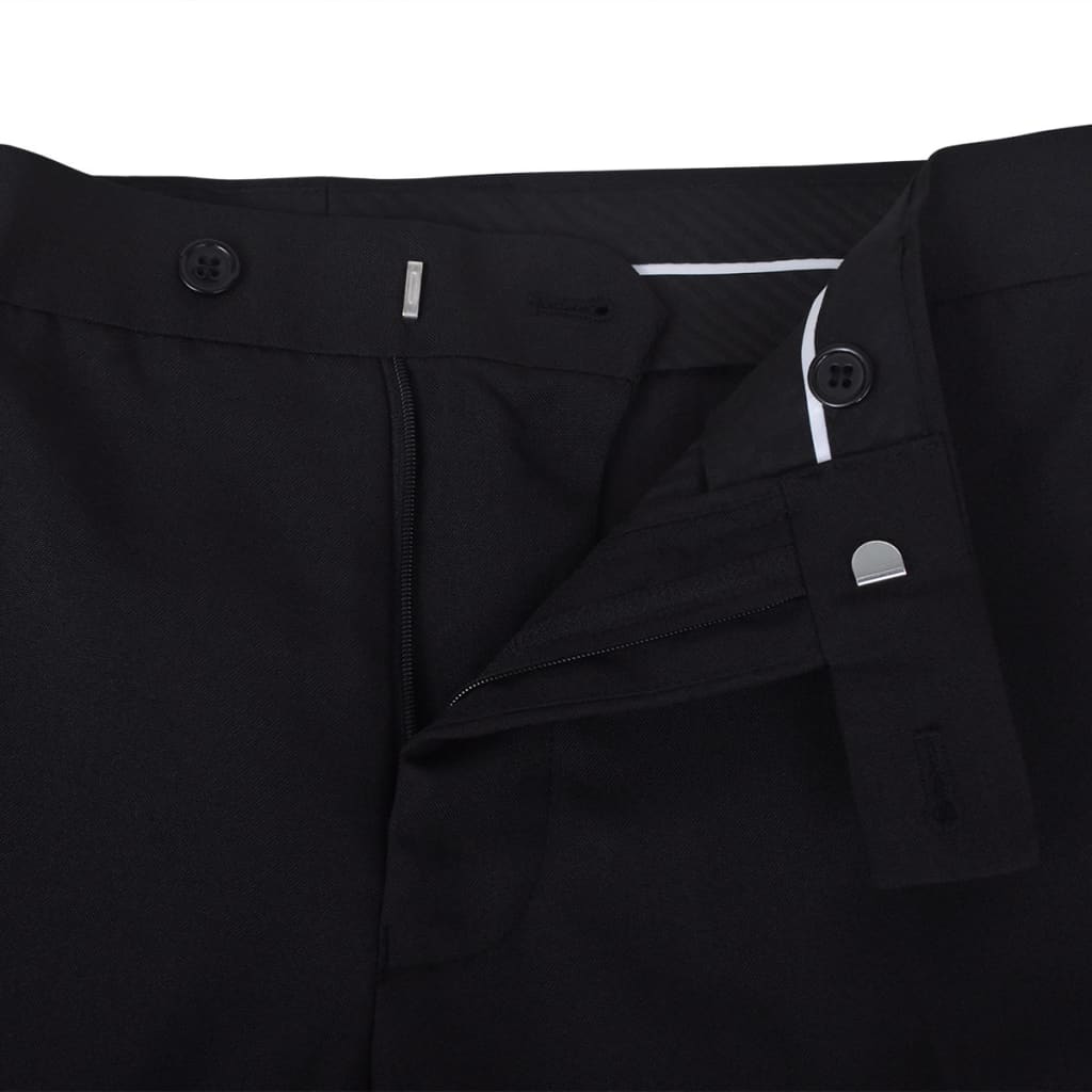 vidaXL Pánský dvoudílný večerní oblek / smoking, vel. 46, černý