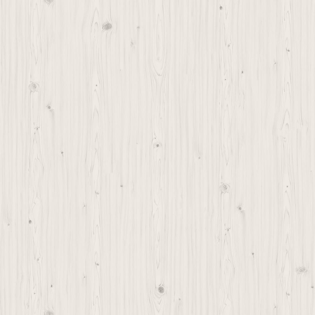 vidaXL Knihovna / dělicí stěna bílá 80 x 25 x 132 cm masivní borovice