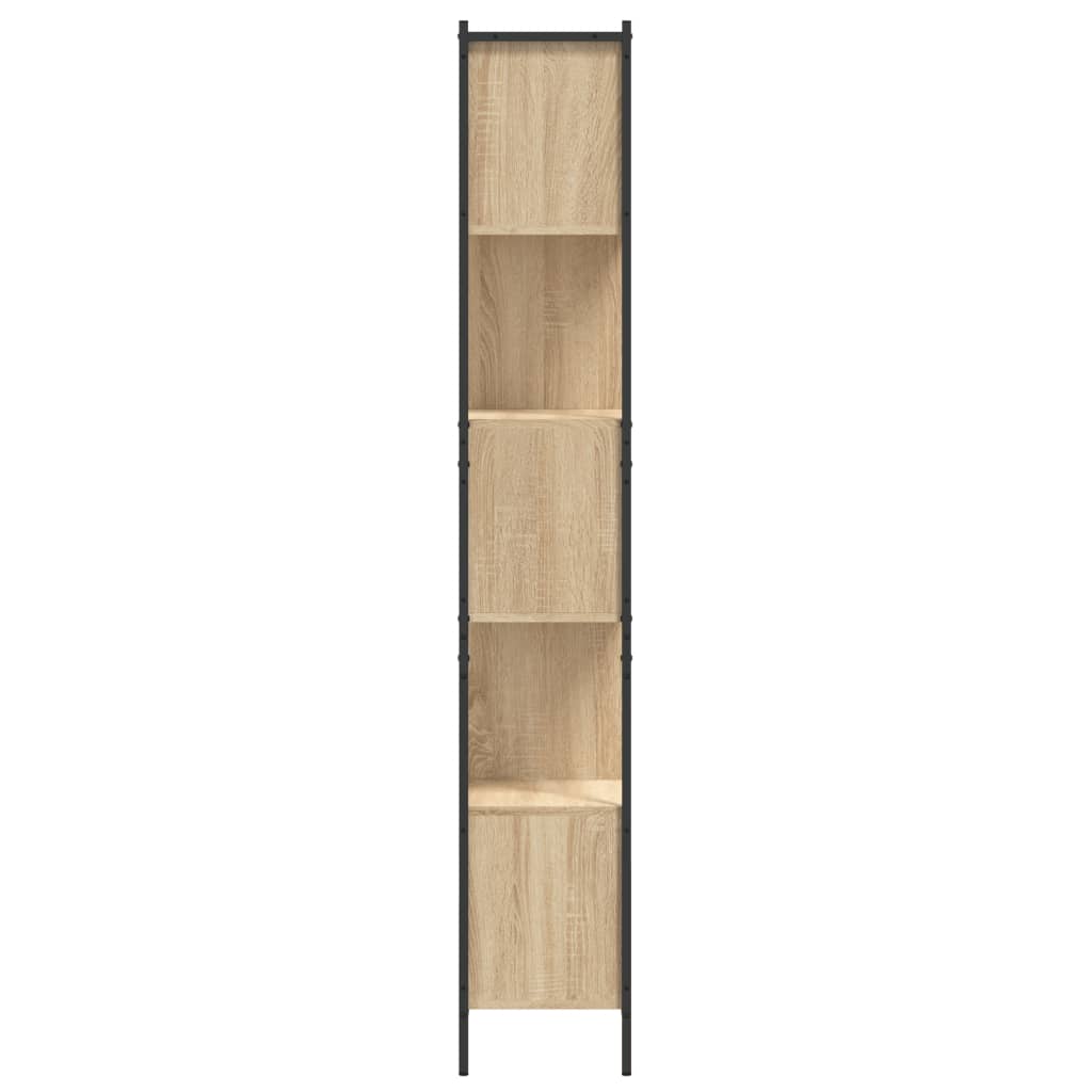 vidaXL Knihovna dub sonoma 72 x 28 x 172 cm kompozitní dřevo