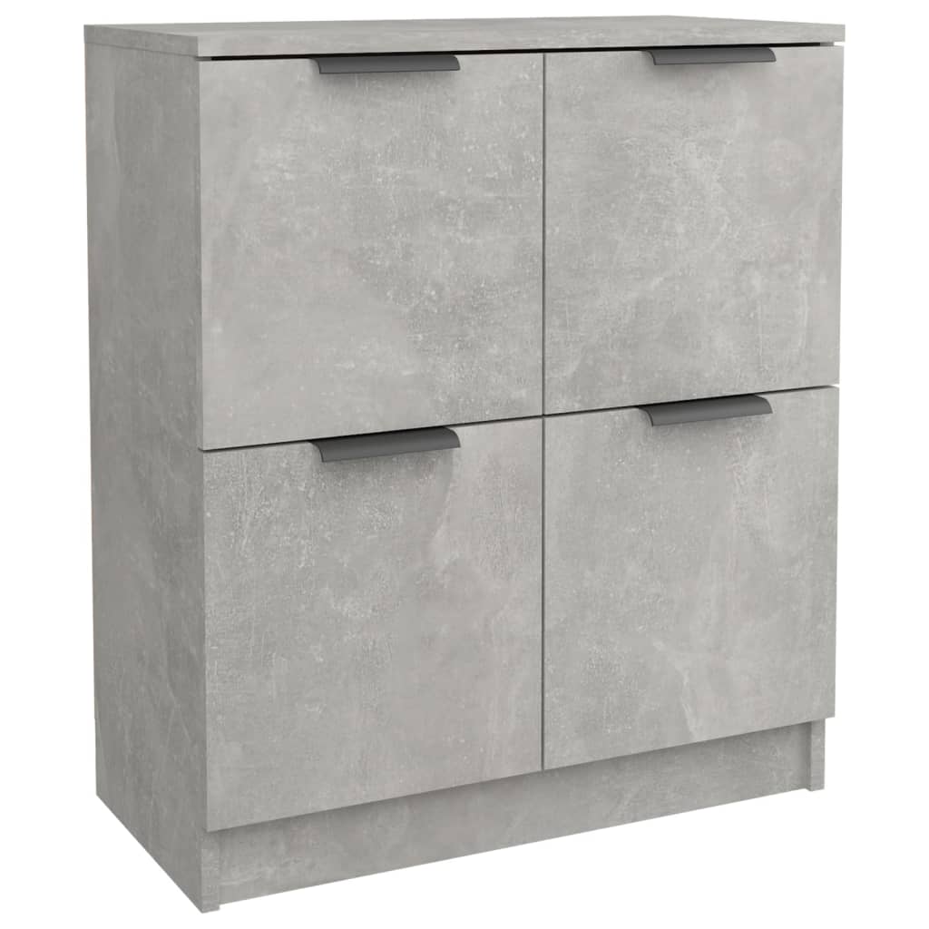 vidaXL Příborník betonově šedý 60 x 30 x 70 cm kompozitní dřevo