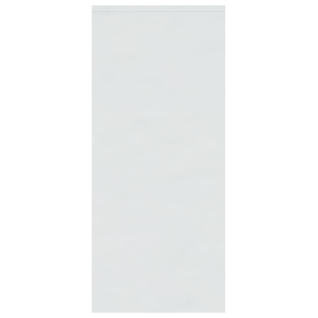 vidaXL Příborník bílý s vysokým leskem 102 x 33 x 75 cm dřevotříska