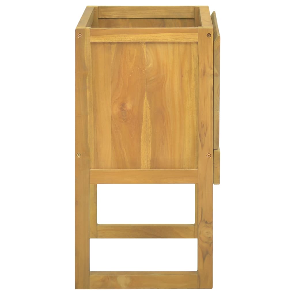 vidaXL Koupelnová skříňka 60 x 45 x 75 cm masivní teakové dřevo