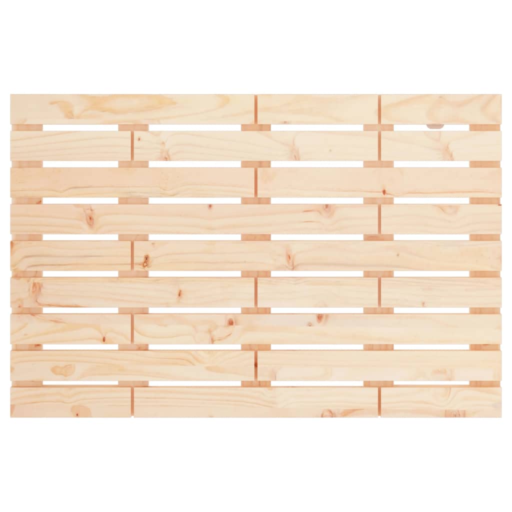 vidaXL Nástěnné čelo postele 96 x 3 x 63 cm masivní borové dřevo