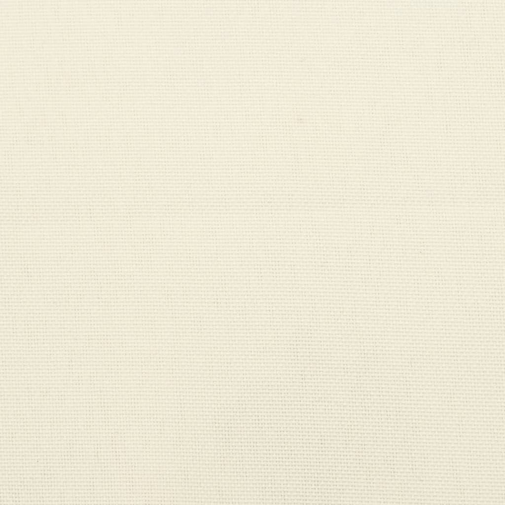 vidaXL Poduška na palety krémová 70 x 40 x 12 cm textil