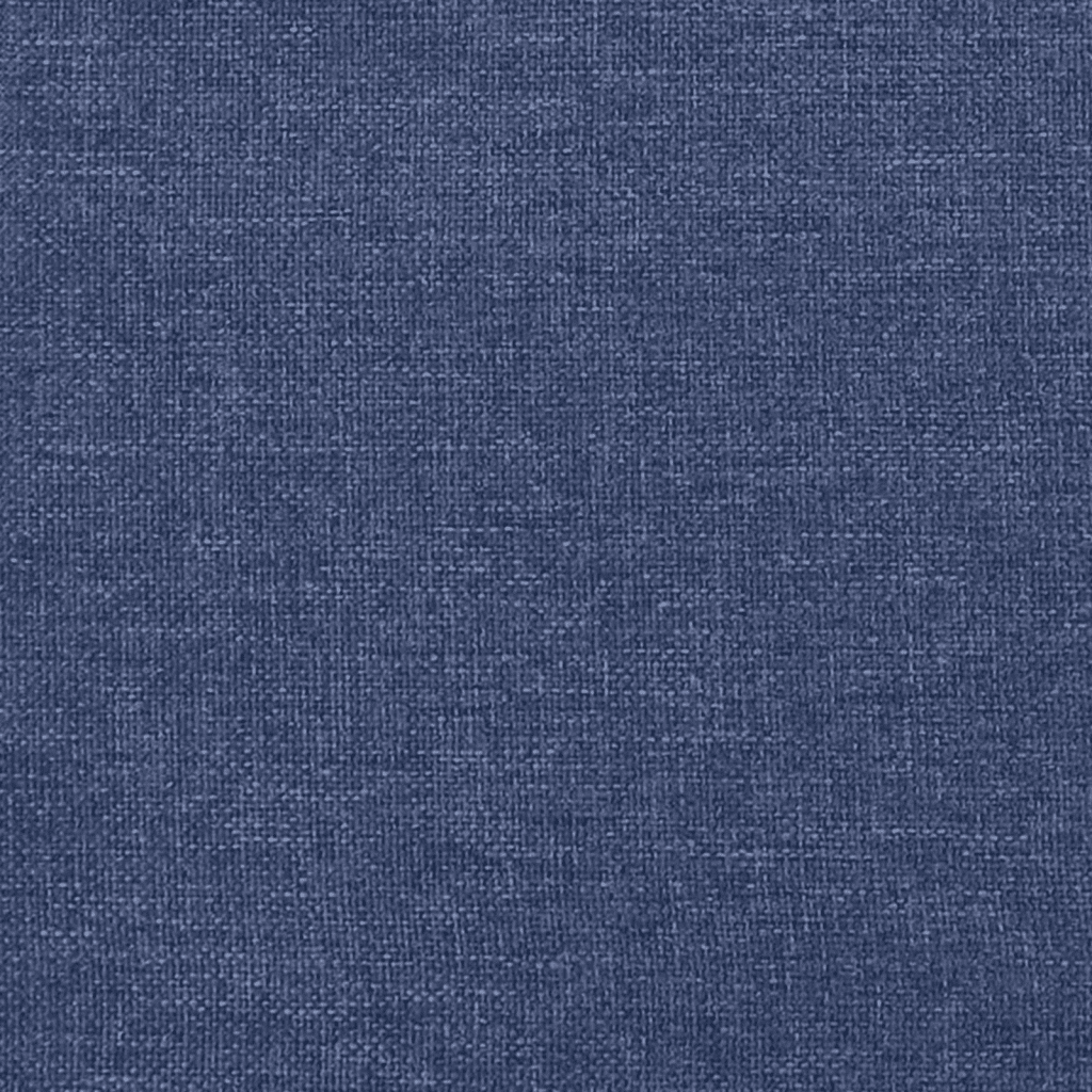 vidaXL Čelo postele s LED modrá 200x5x118/128 cm textil