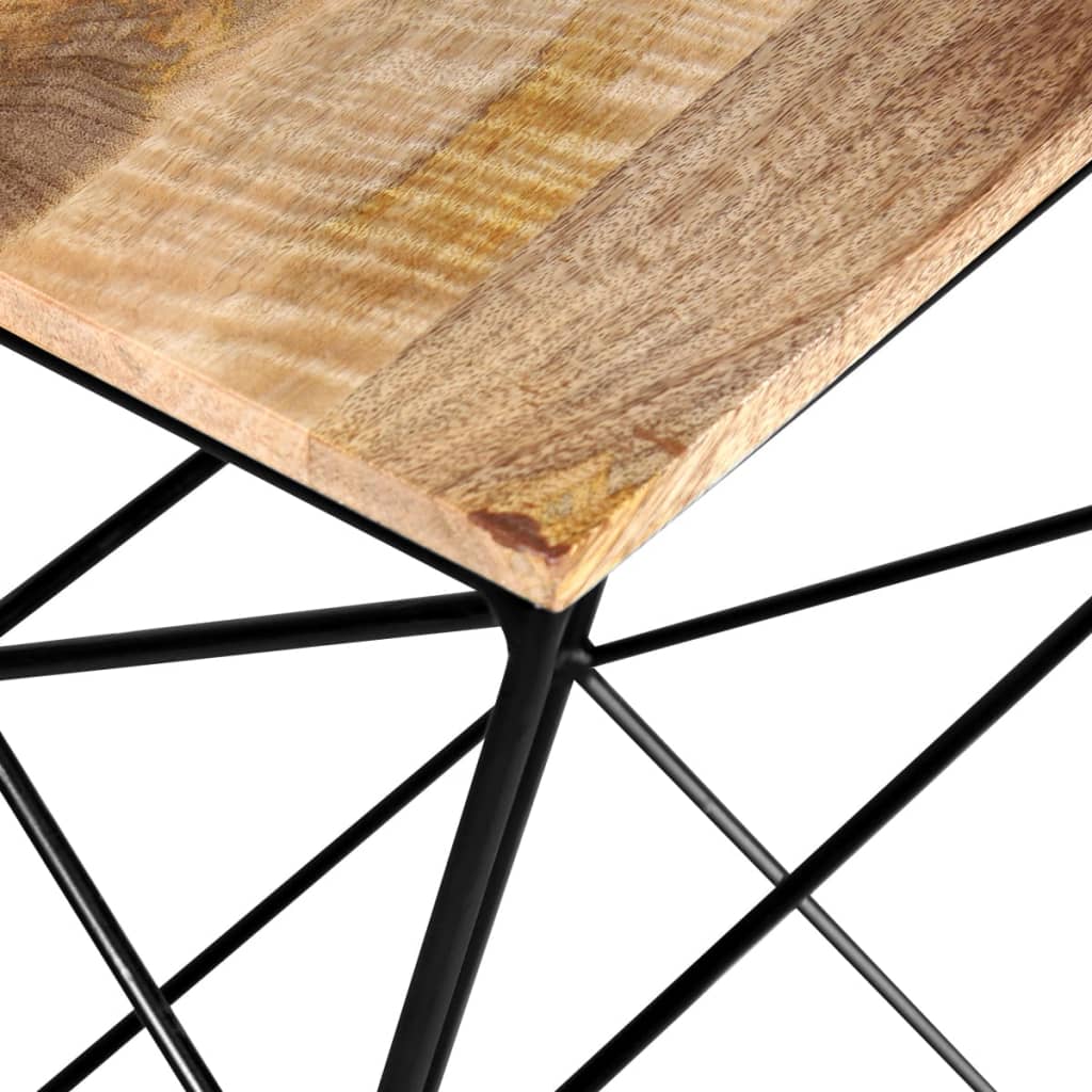 vidaXL Barová stolička masivní mangovníkové dřevo