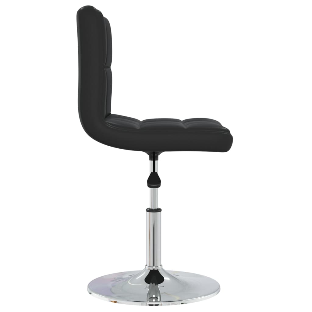 vidaXL Barová stolička černá umělá kůže