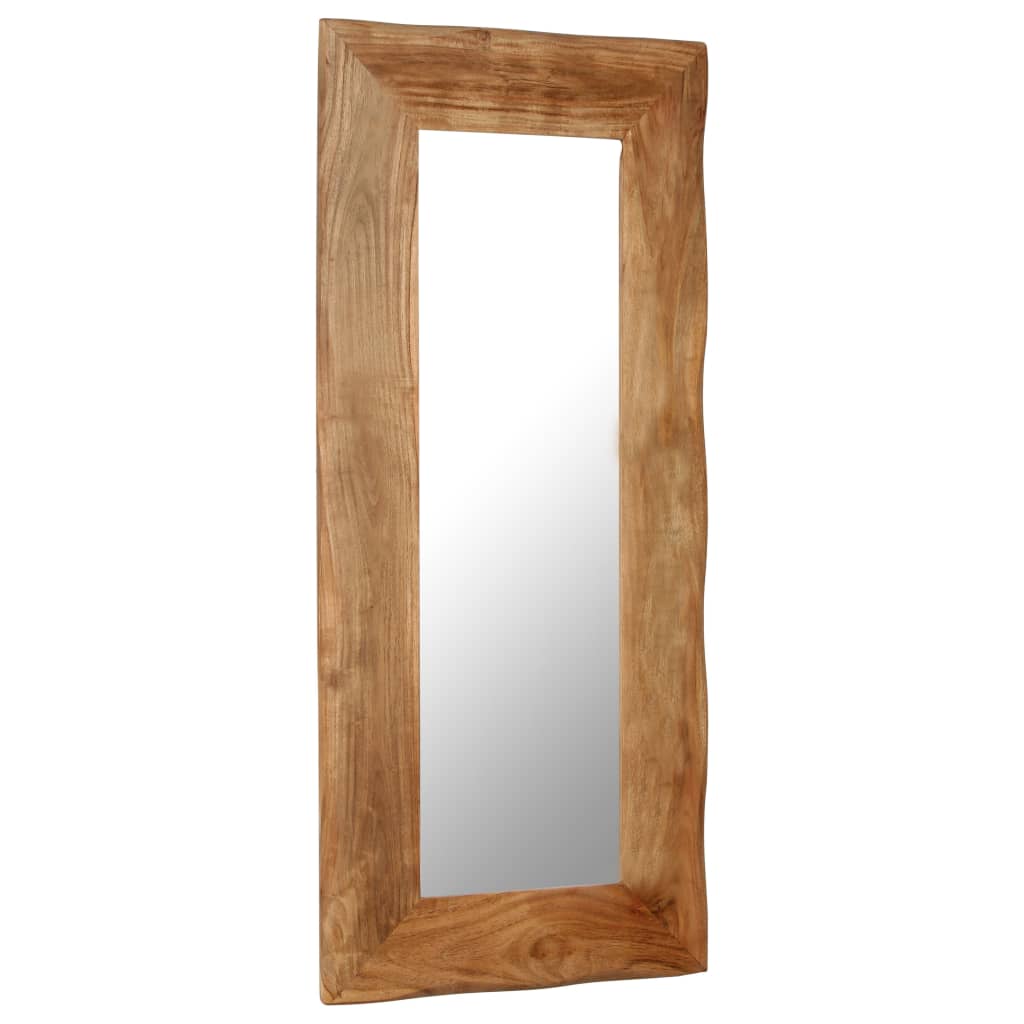vidaXL Kosmetické zrcadlo 50 x 110 cm masivní akáciové dřevo