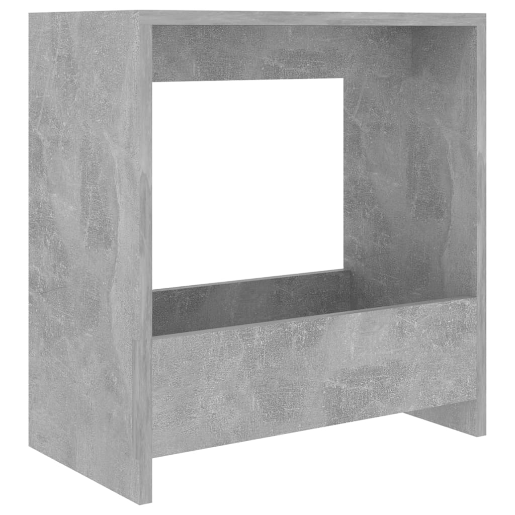 vidaXL Odkládací stolek betonově šedý 50 x 26 x 50 cm dřevotříska