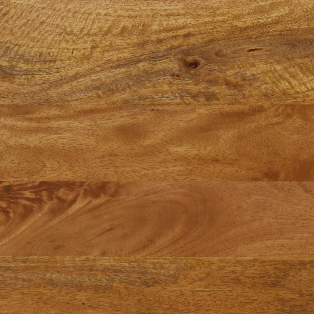 vidaXL Lavice 160 x 40 x 45 cm masivní mangovníkové dřevo a železo