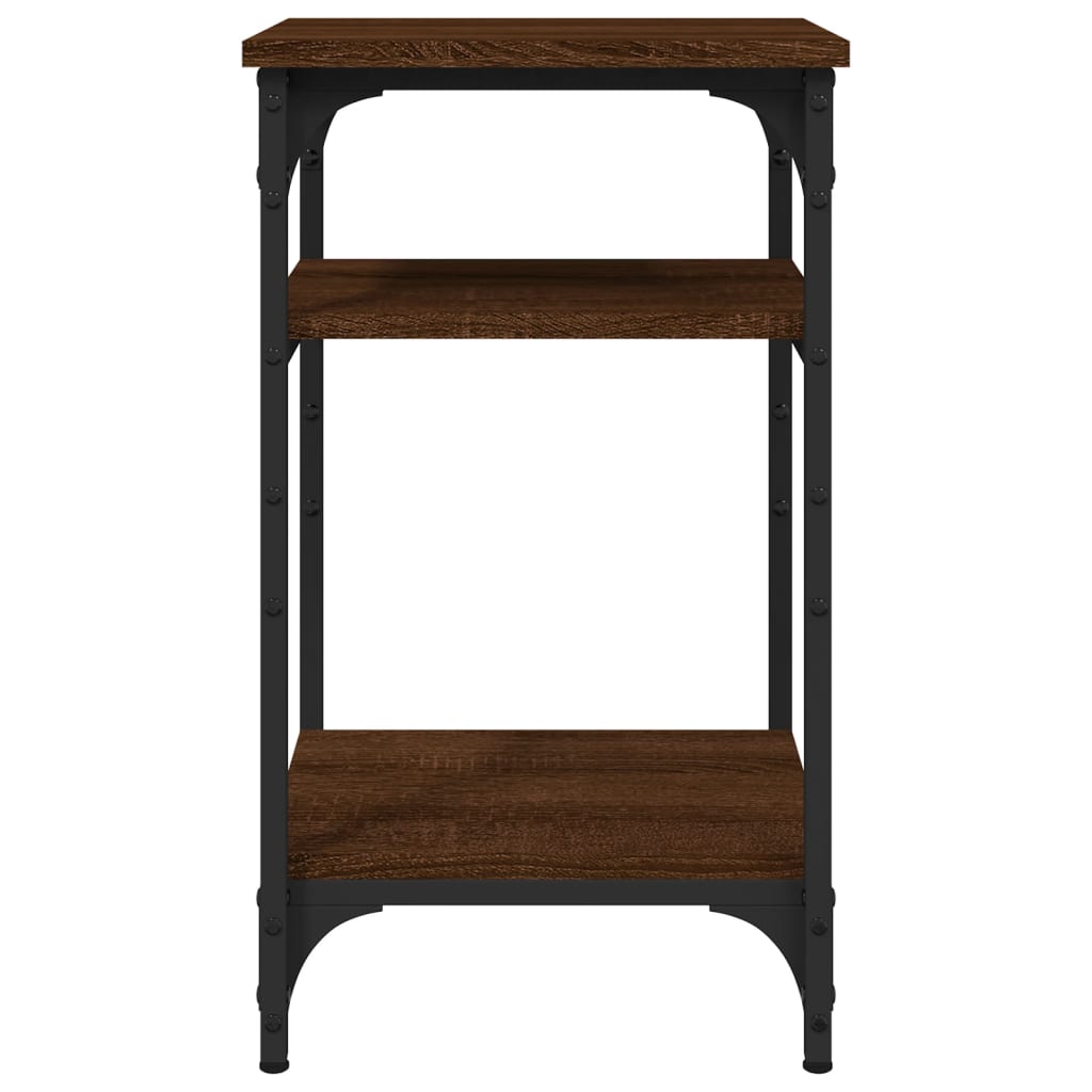 vidaXL Odkládací stolek hnědý dub 35 x 30 x 60 cm kompozitní dřevo