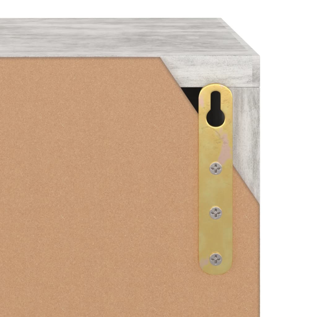 vidaXL TV skříňka betonově šedá 88,5 x 27,5 x 30,5 cm dřevotříska