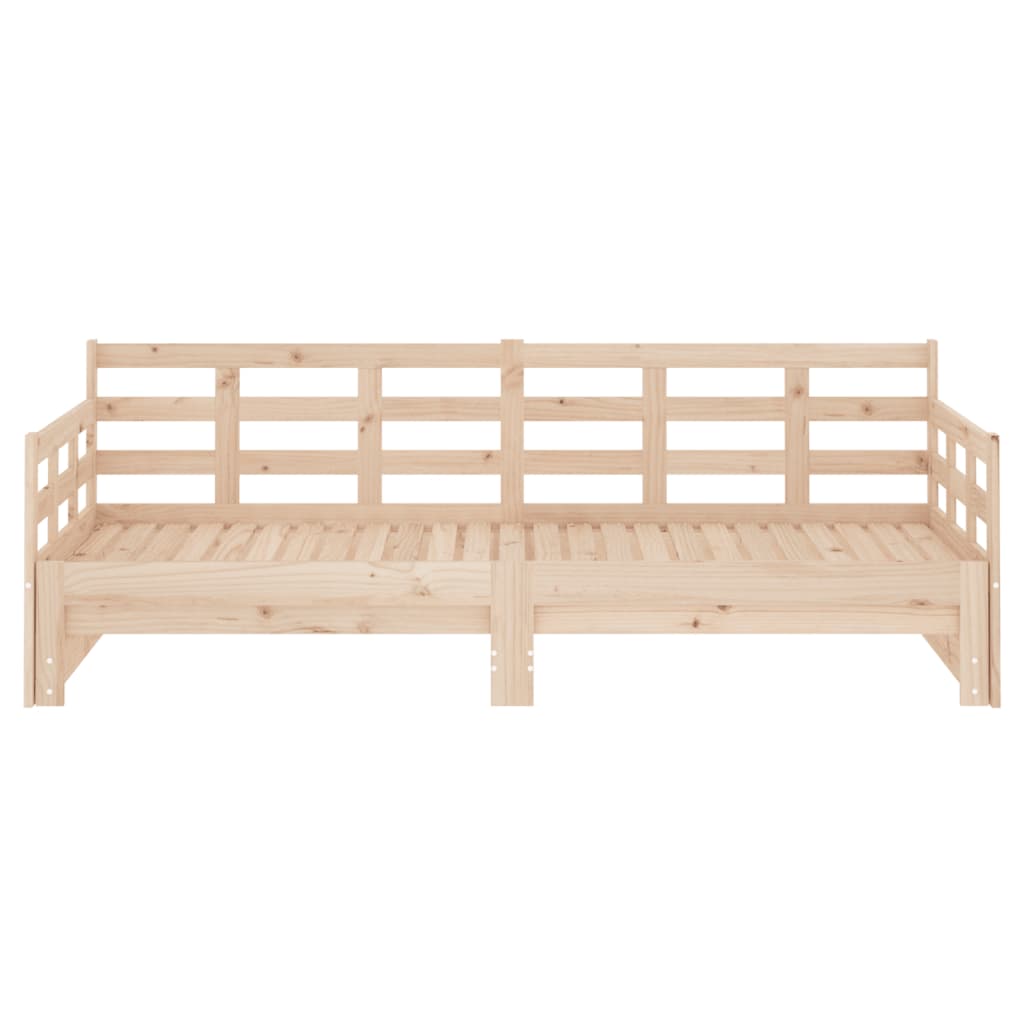 vidaXL Výsuvná postel masivní borovice 2x (90 x 190) cm