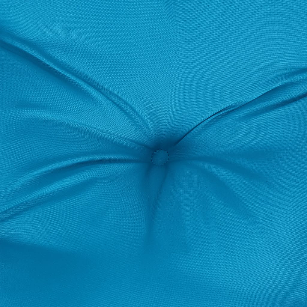 vidaXL Poduška na palety modrá 60 x 40 x 12 cm textil
