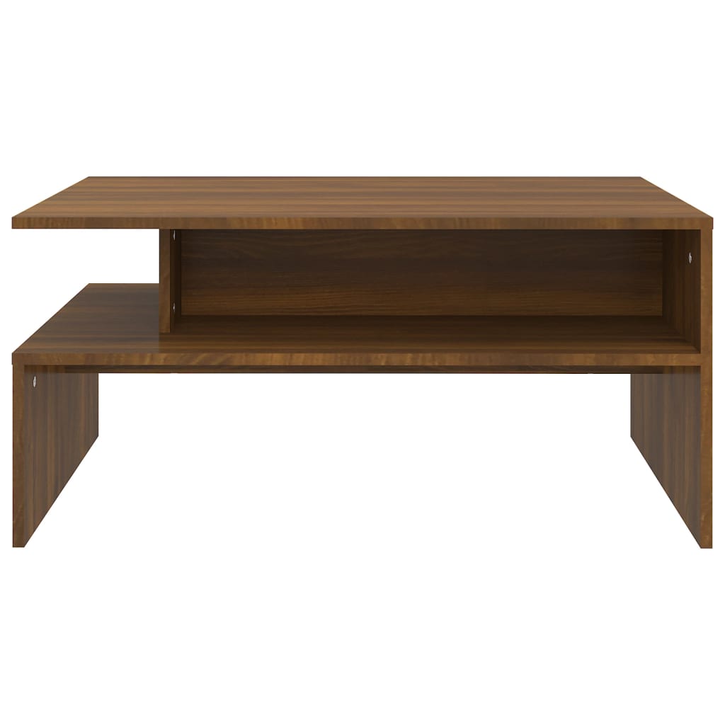 vidaXL Konferenční stolek hnědý dub 90x60x42,5 cm kompozitní dřevo
