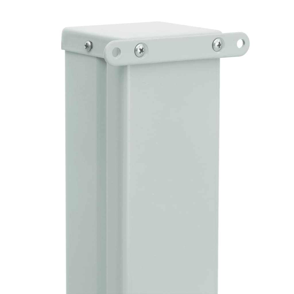 vidaXL Zatahovací boční markýza/zástěna na terasu 170 x 300 cm šedá