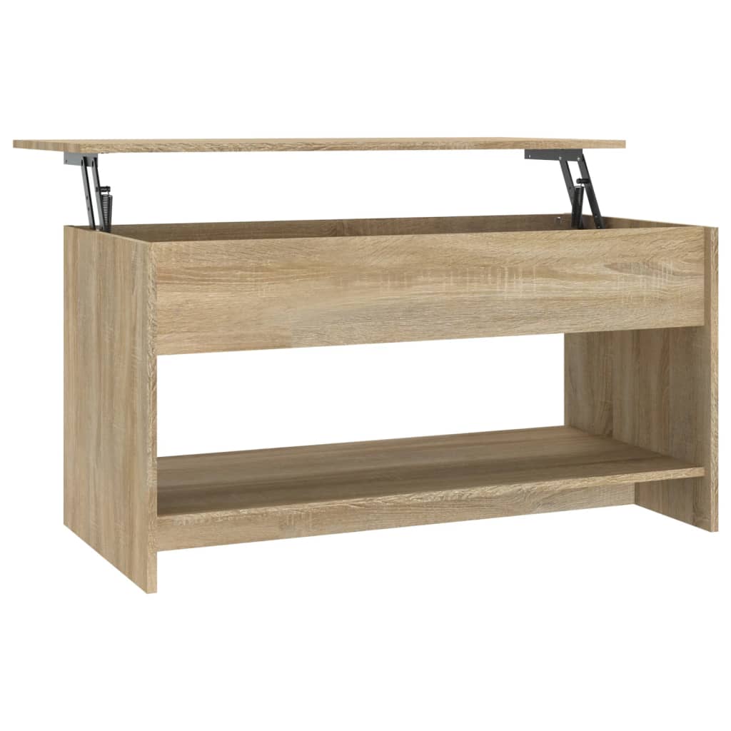 vidaXL Konferenční stolek dub sonoma 102x50x52,5 cm kompozitní dřevo