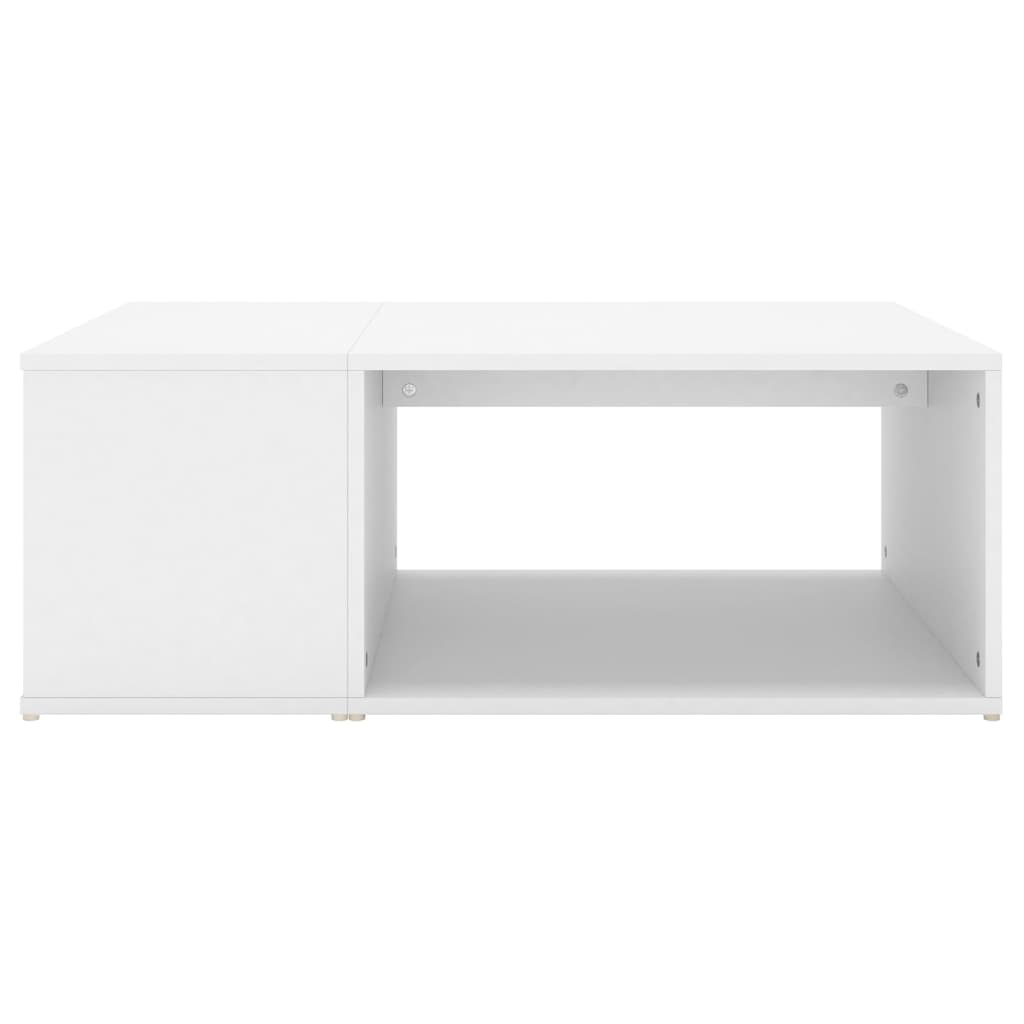 vidaXL Konferenční stolek bílý 90 x 67 x 33 cm dřevotříska
