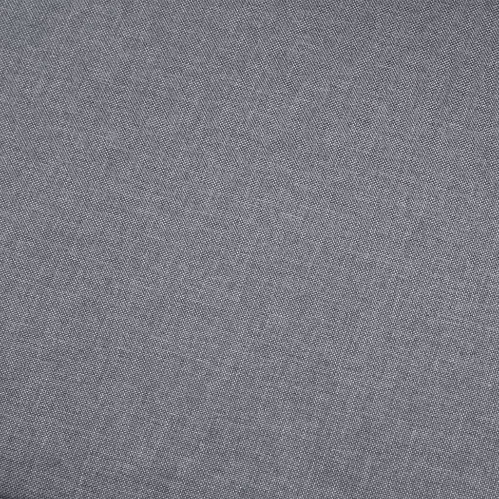 vidaXL 3místná pohovka světle šedá textil