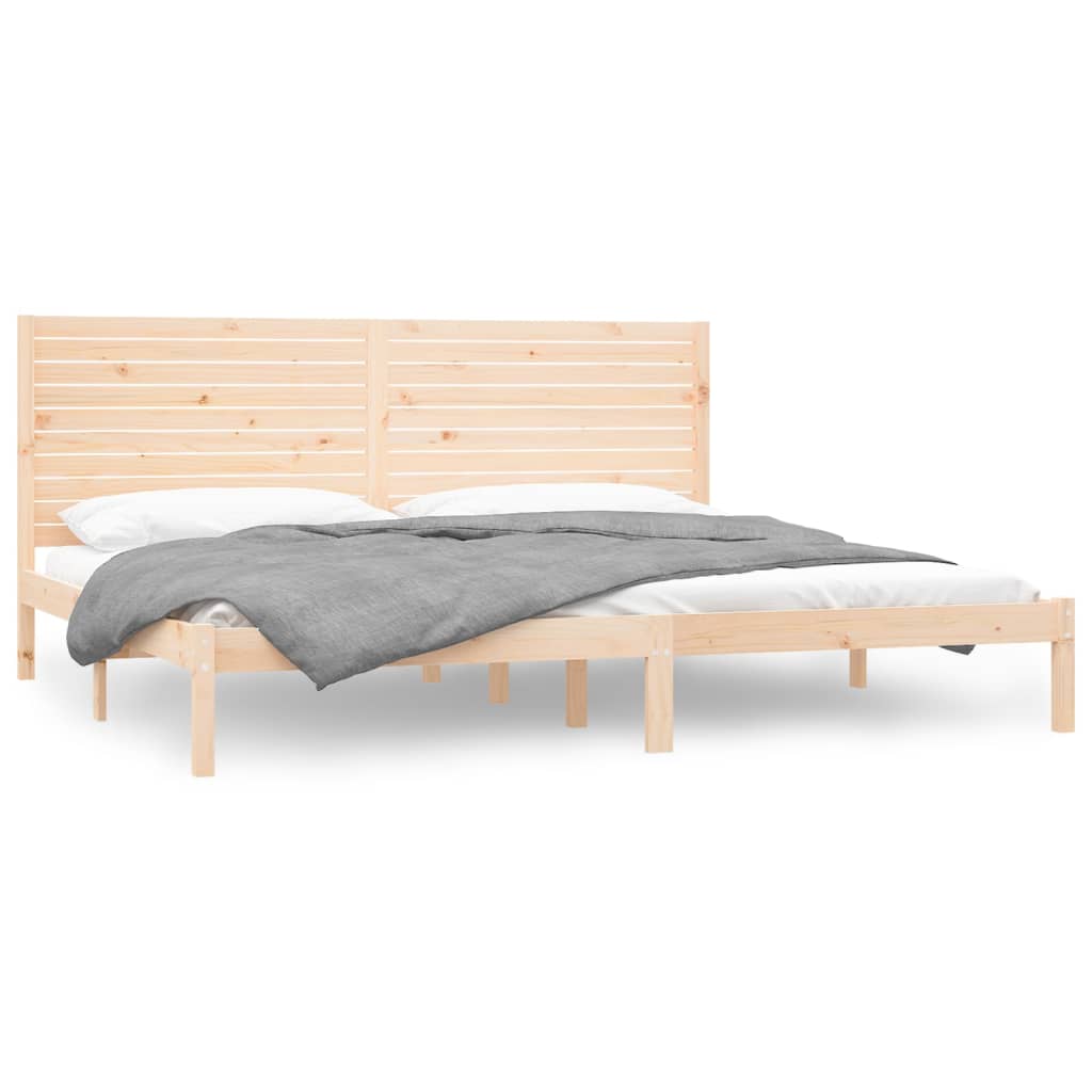 vidaXL Rám postele masivní dřevo 200 x 200 cm