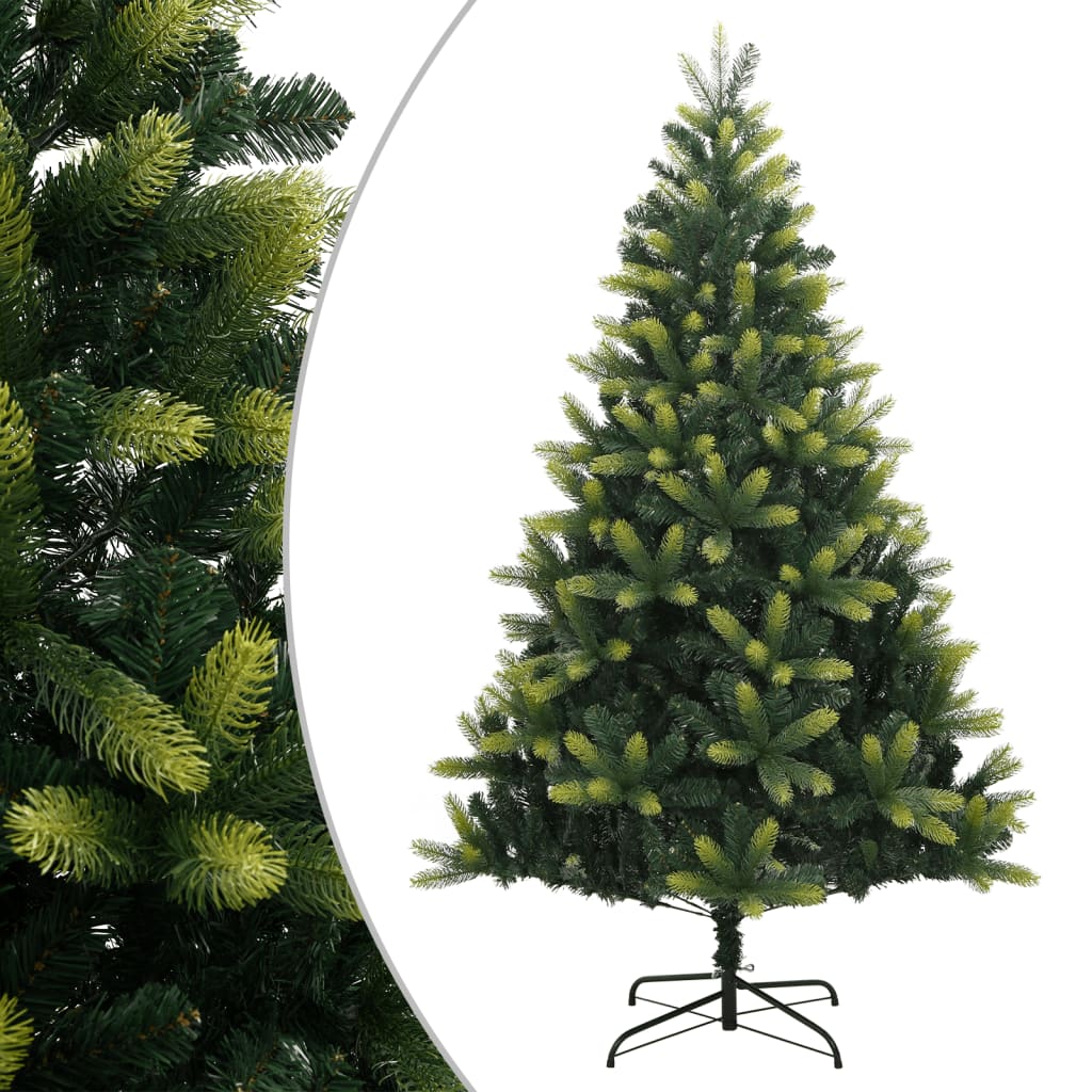 vidaXL Umělý sklápěcí vánoční stromek se stojanem 150 cm