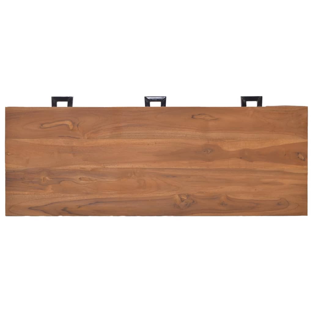 vidaXL Psací stůl 110 × 40 × 75 cm masivní teakové dřevo
