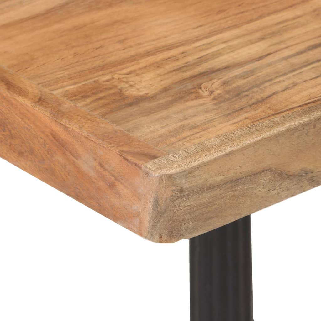 vidaXL Balkonový stolek 60 x 60 x 76 cm masivní akáciové dřevo