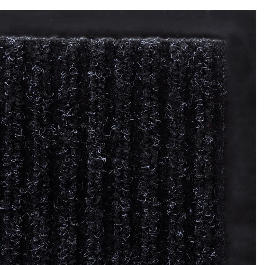 vidaXL Rohožka černá 117x220 cm PVC