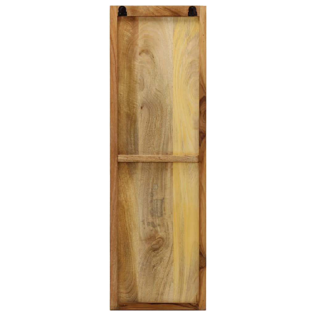 vidaXL Nástěnný věšák 2 ks masivní mangovníkové dřevo 36 x 110 x 3 cm