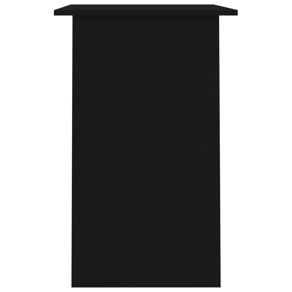 vidaXL Psací stůl černý 90 x 50 x 74 cm dřevotříska