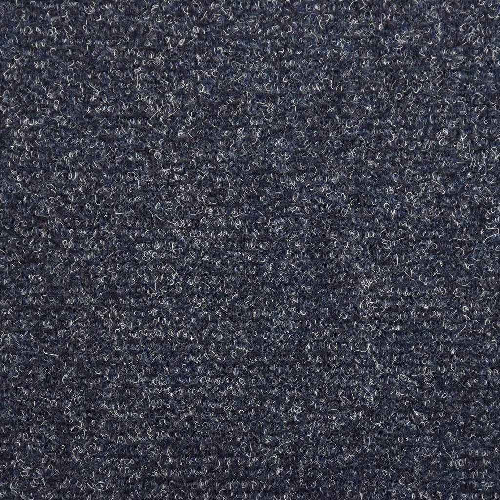 vidaXL Nášlapy na schody 15 ks vpichované 65x21x4 cm modré