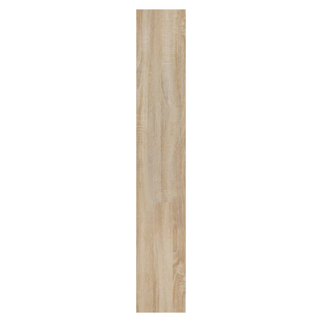 vidaXL Botník dub sonoma 63x24x147 cm kompozitní dřevo