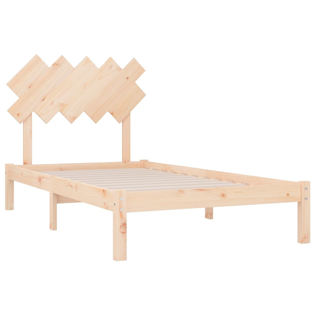 vidaXL Rám postele 100 x 200 cm masivní dřevo