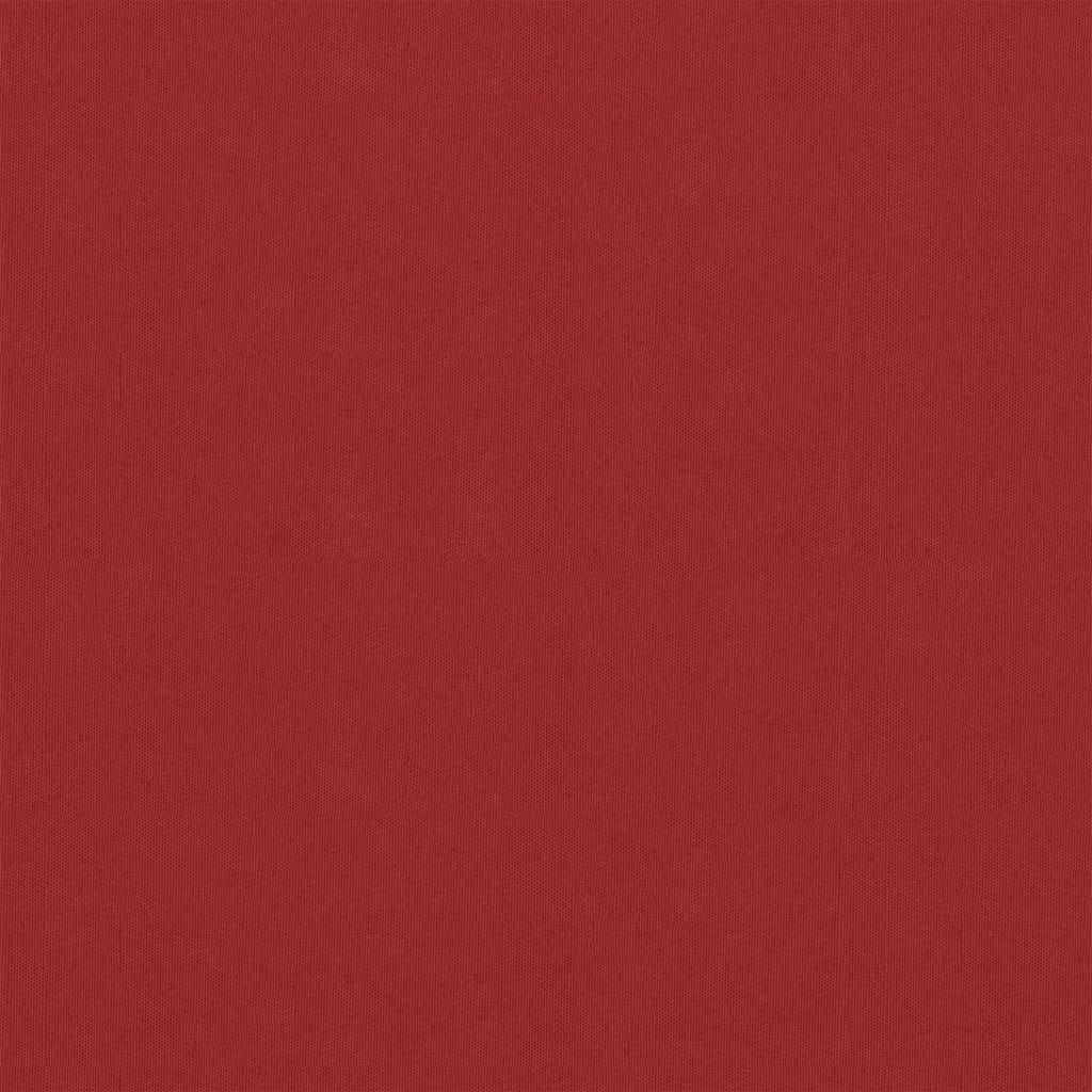 vidaXL Balkónová zástěna červená 120 x 300 cm oxfordská látka