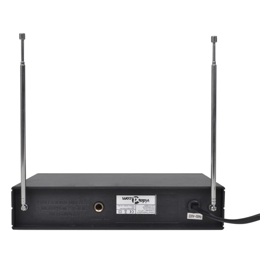 Bezdrátový mikrofonní systém VHF - přijímač se 2 mikrofony
