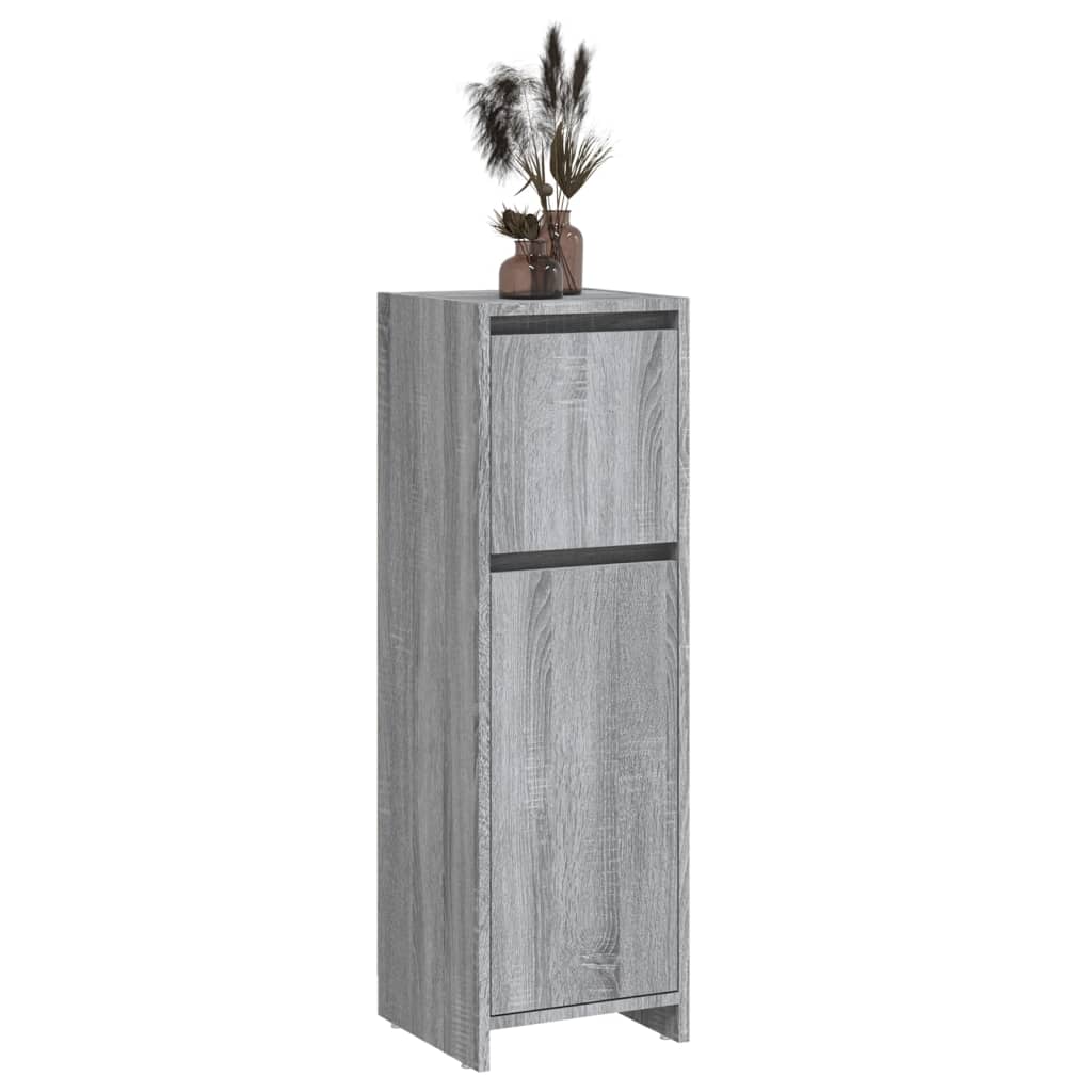 vidaXL Koupelnová skříňka šedá sonoma 30x30x95 cm kompozitní dřevo
