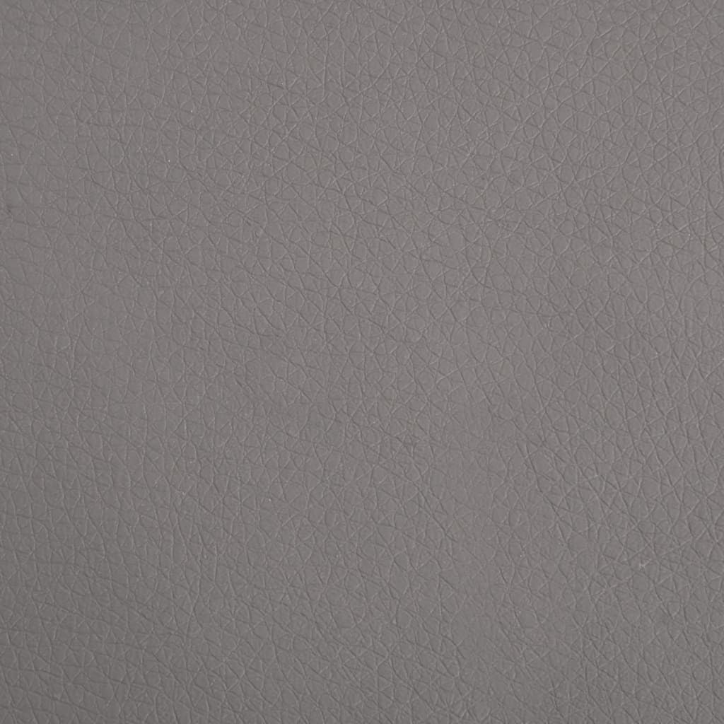 vidaXL Dětská pohovka šedá 70 x 45 x 30 cm umělá kůže
